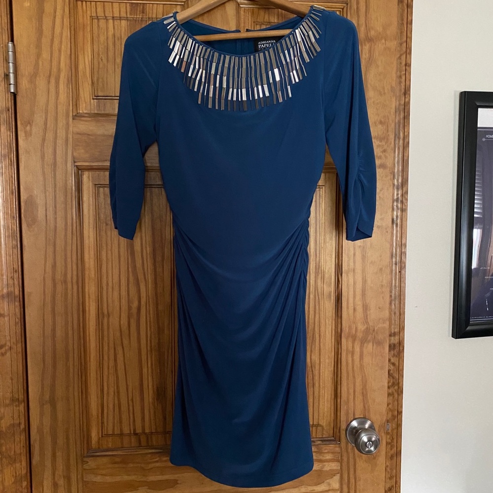 Blue Adrianna Papell Size 6P